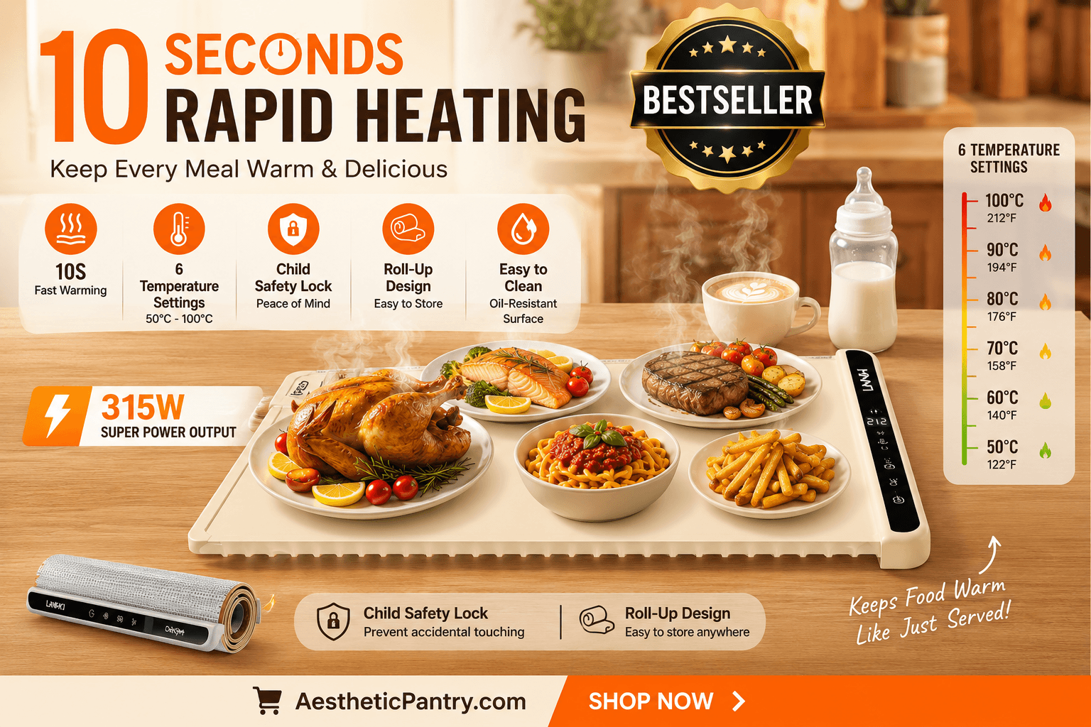 Best Electric Food Warming Mat