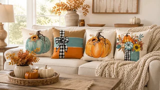  colorlife Thankful Grateful Decorations