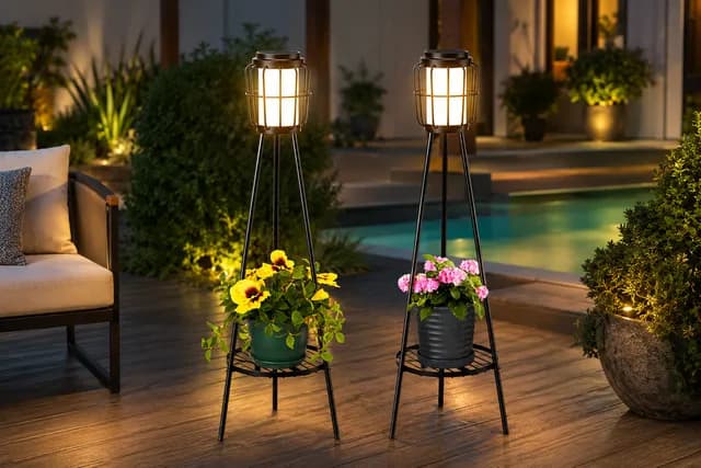 Solar Floor Lamps Plant