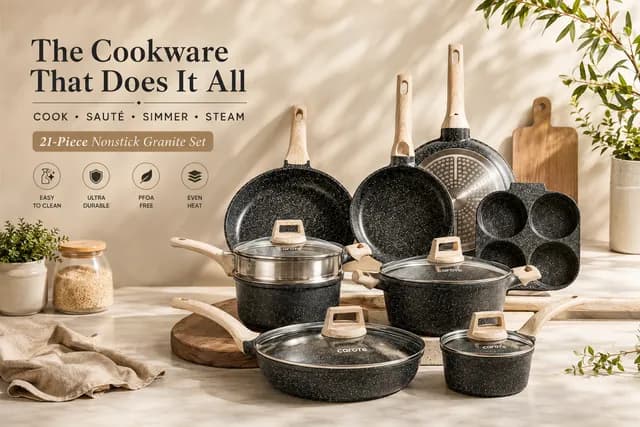  Nonstick Cookware Induction Saucepans