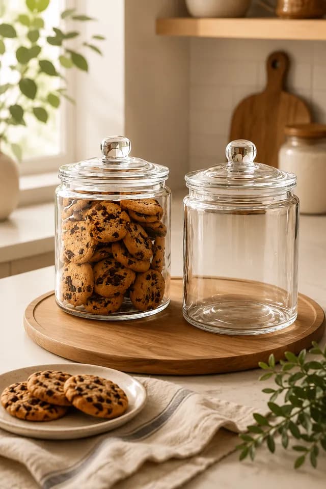 Glass Storage Jars with Airtight Lids: The Stylish Way to Organize Your Kitchen
