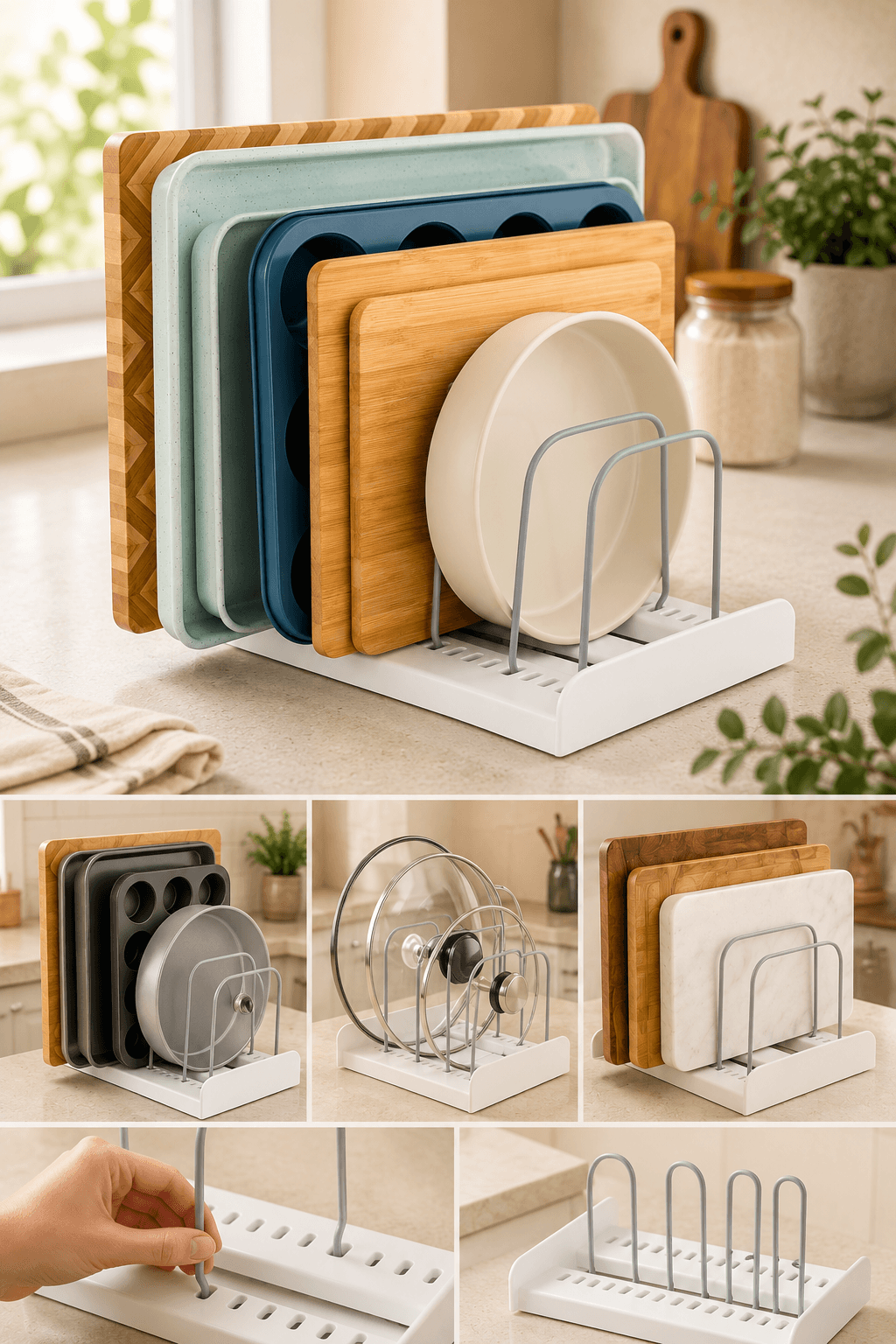 YouCopia StoreMore Adjustable Bakeware Organizer