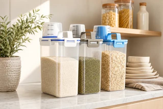 Amazon’s Choice Airtight Food Storage Containers for Pantry Organization | Aesthetic Pantry