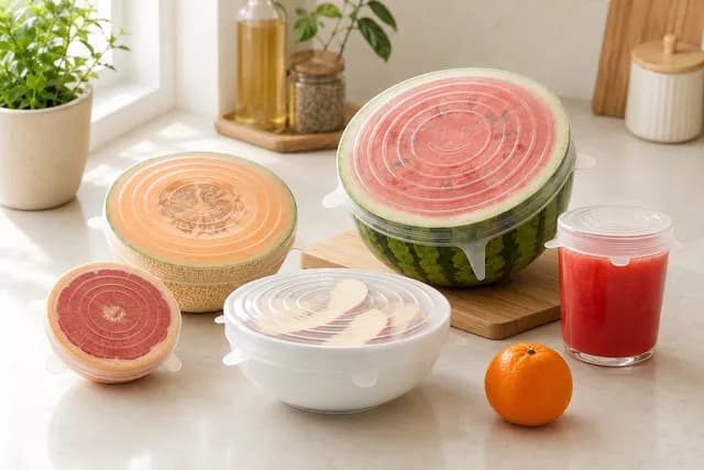 Transform Your Kitchen with Silicone Stretch Lids: The Ultimate Reusable Food Covers